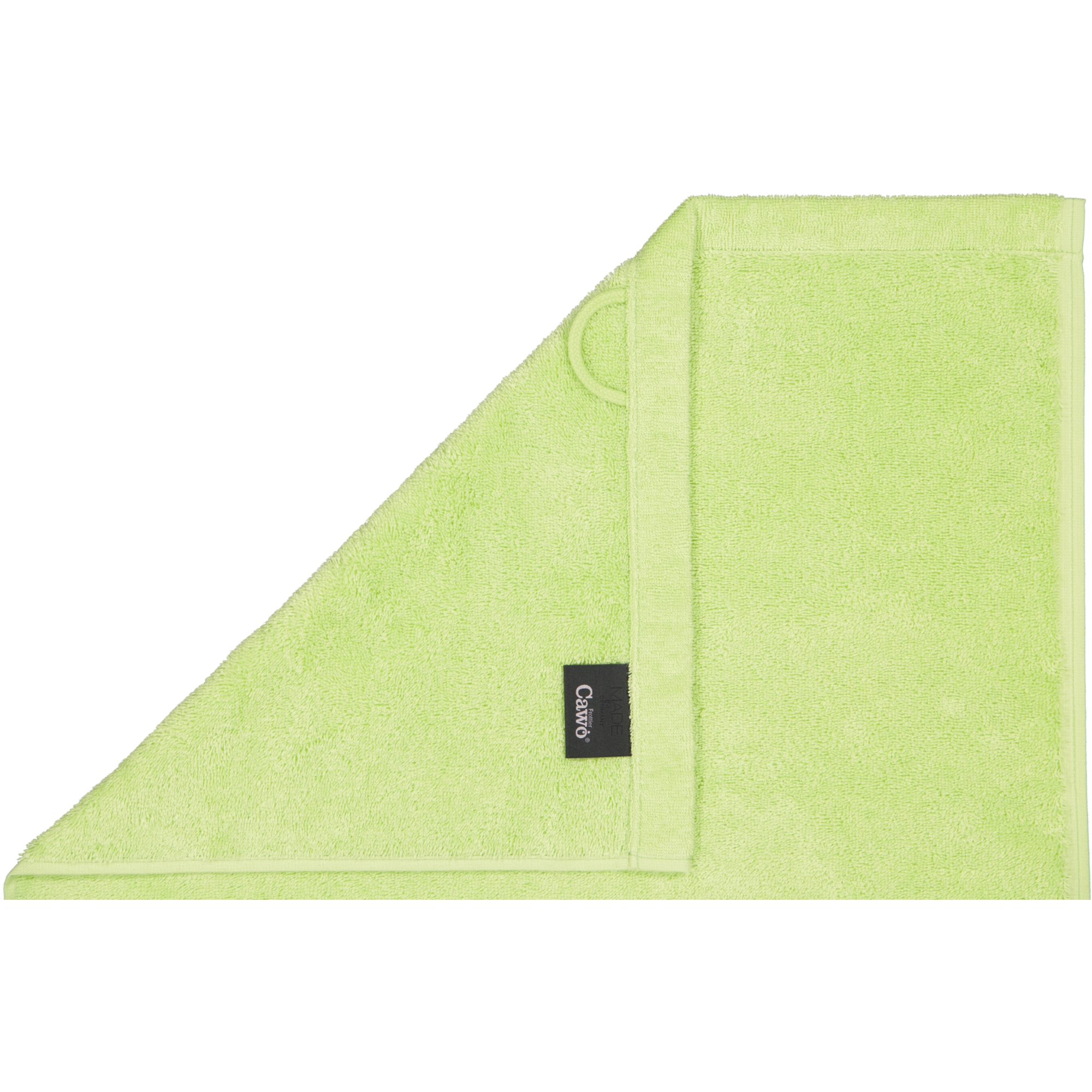Cawö Handtücher Lifestyle Uni 7007 pistazie - 412 - Seiflappen 30x30 cm