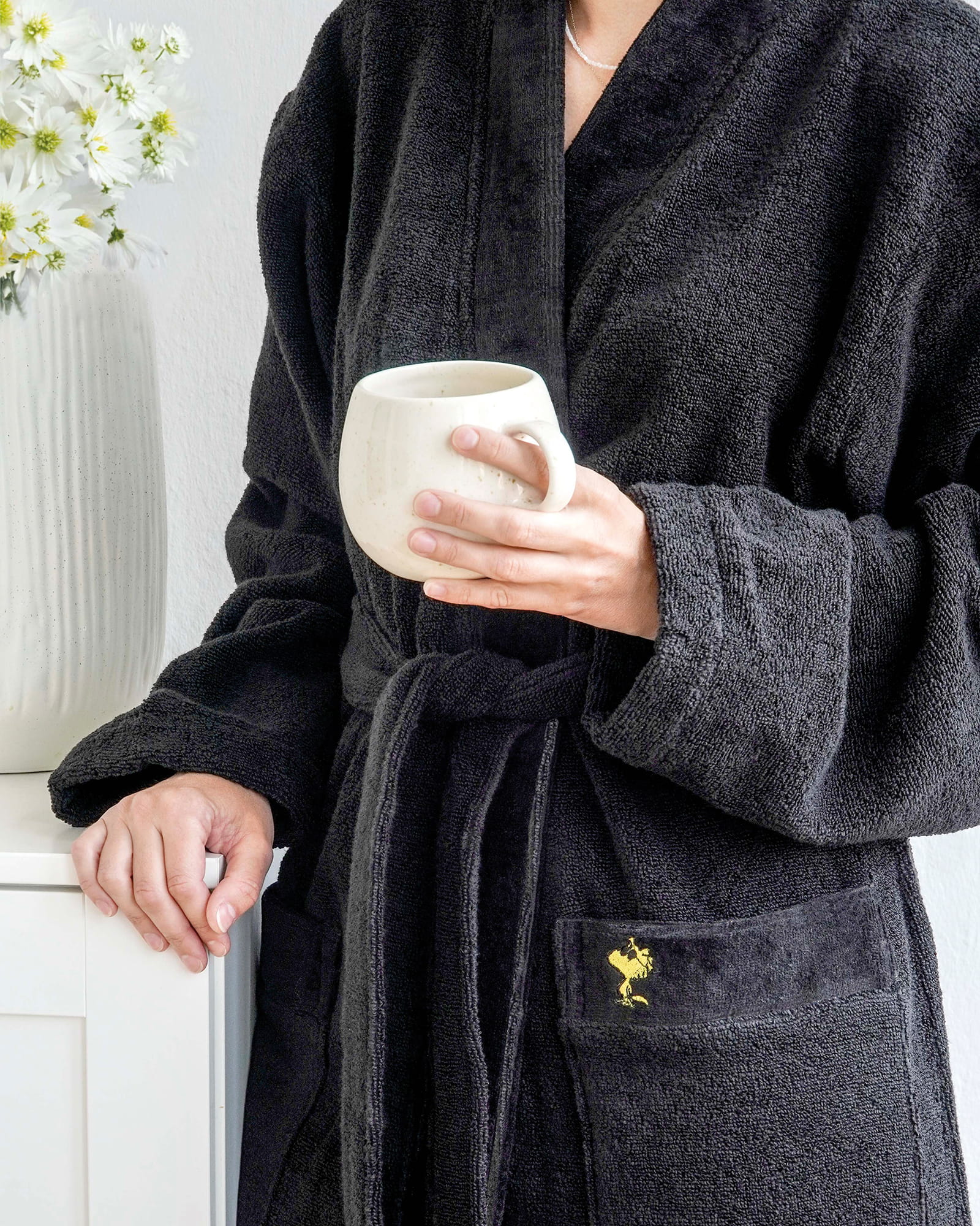 Vossen Bademäntel unisex Kimono PEANUTS Woodstock tibet - 6100