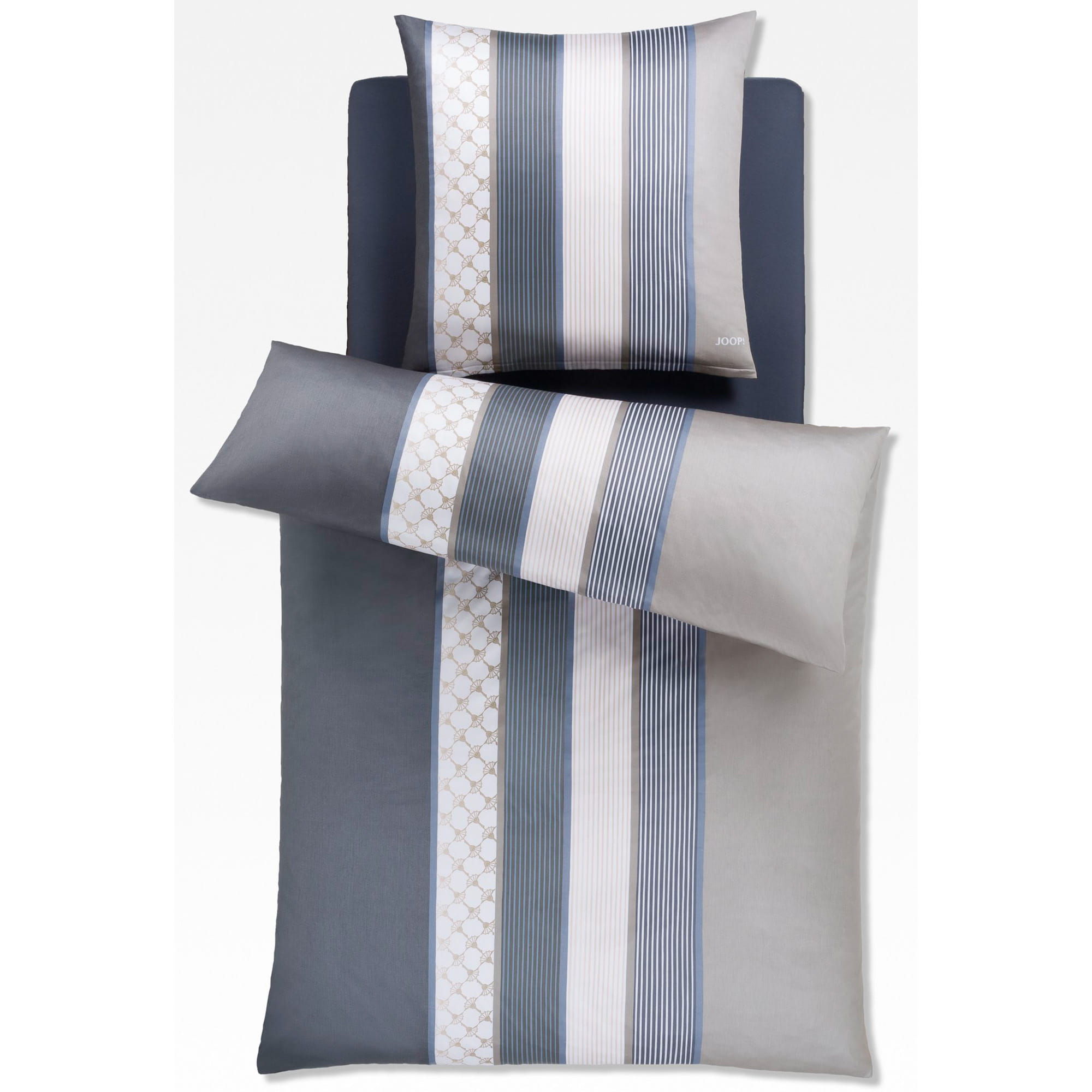 JOOP! Bettwäsche Cornflower Stripes 4069 deep coal - 09