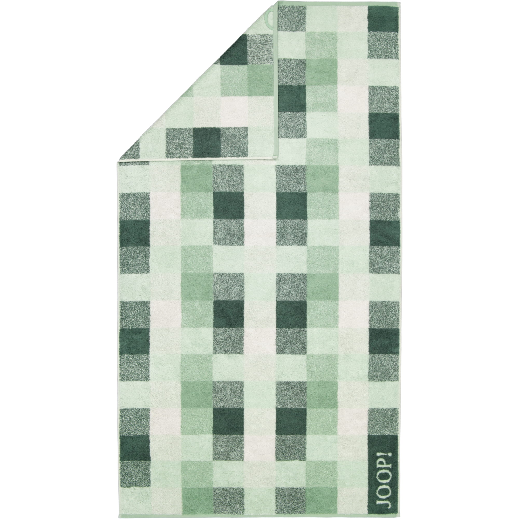 JOOP! Handtücher Vibe Karo 1699 salbei - 44 - Duschtuch 80x150 cm
