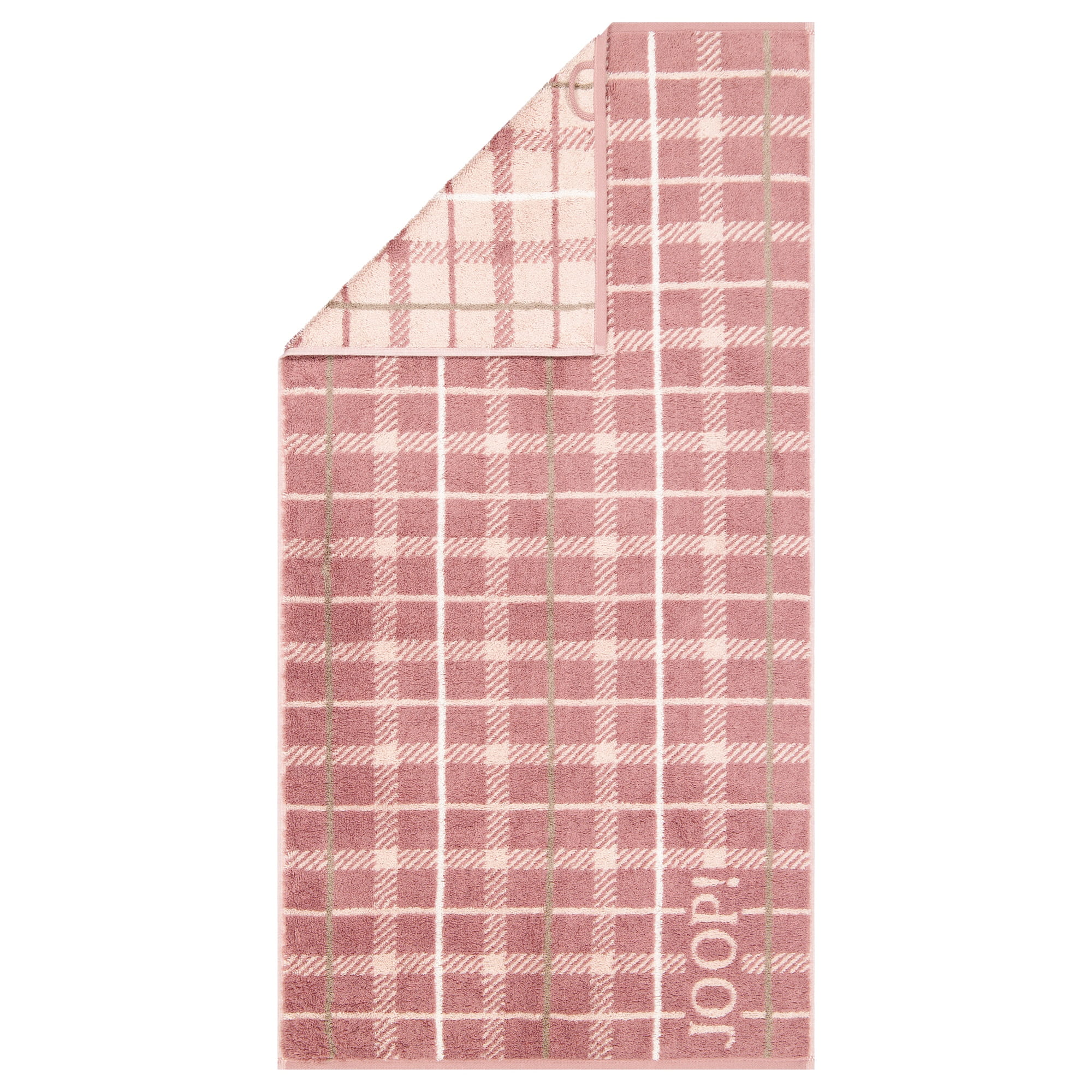 JOOP! Handtücher Contour Checked 1715 Mauve - 23