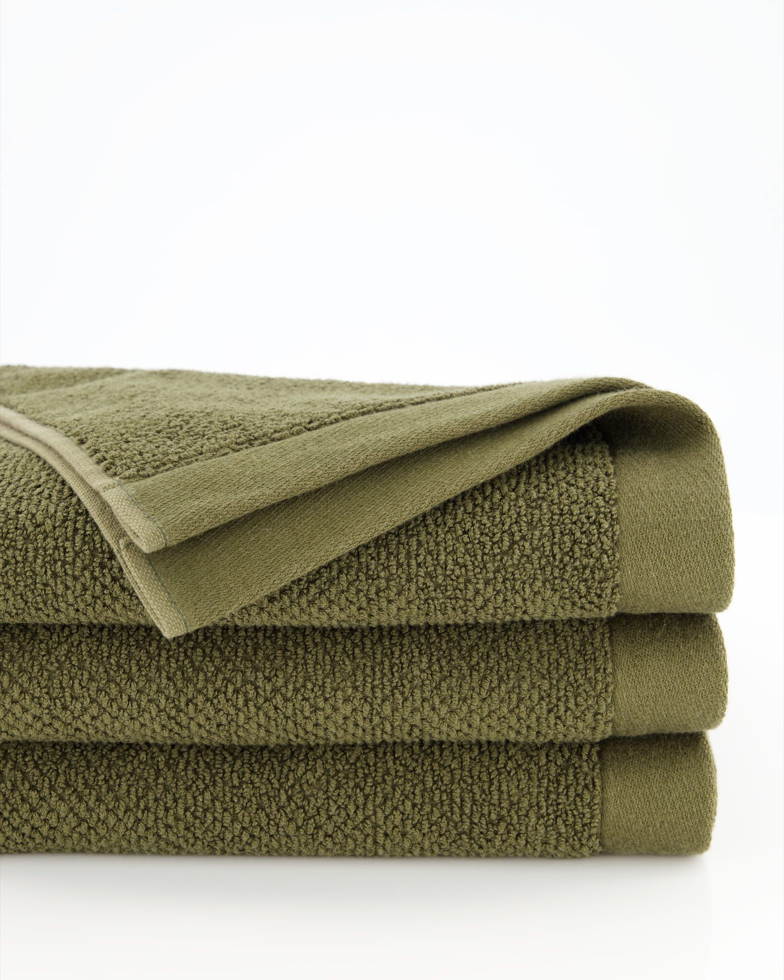 Möve Handtücher Autumn Delights olive - 670 - Waschhandschuh 15x20 cm