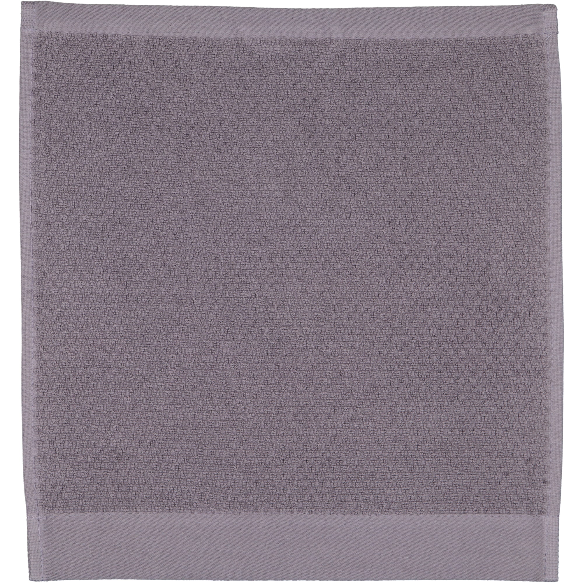 Rhomtuft - Handtücher Baronesse - Farbe: zinn - 02 - Seiflappen 30x30 cm