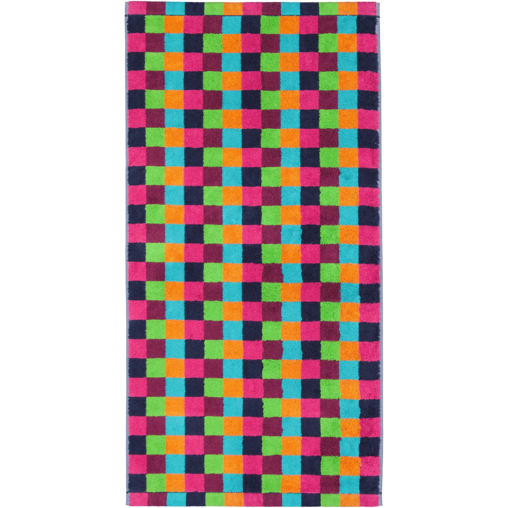 Cawö - Life Style Karo 7047 - Farbe: 84 - multicolor - Seiflappen 30x30 cm