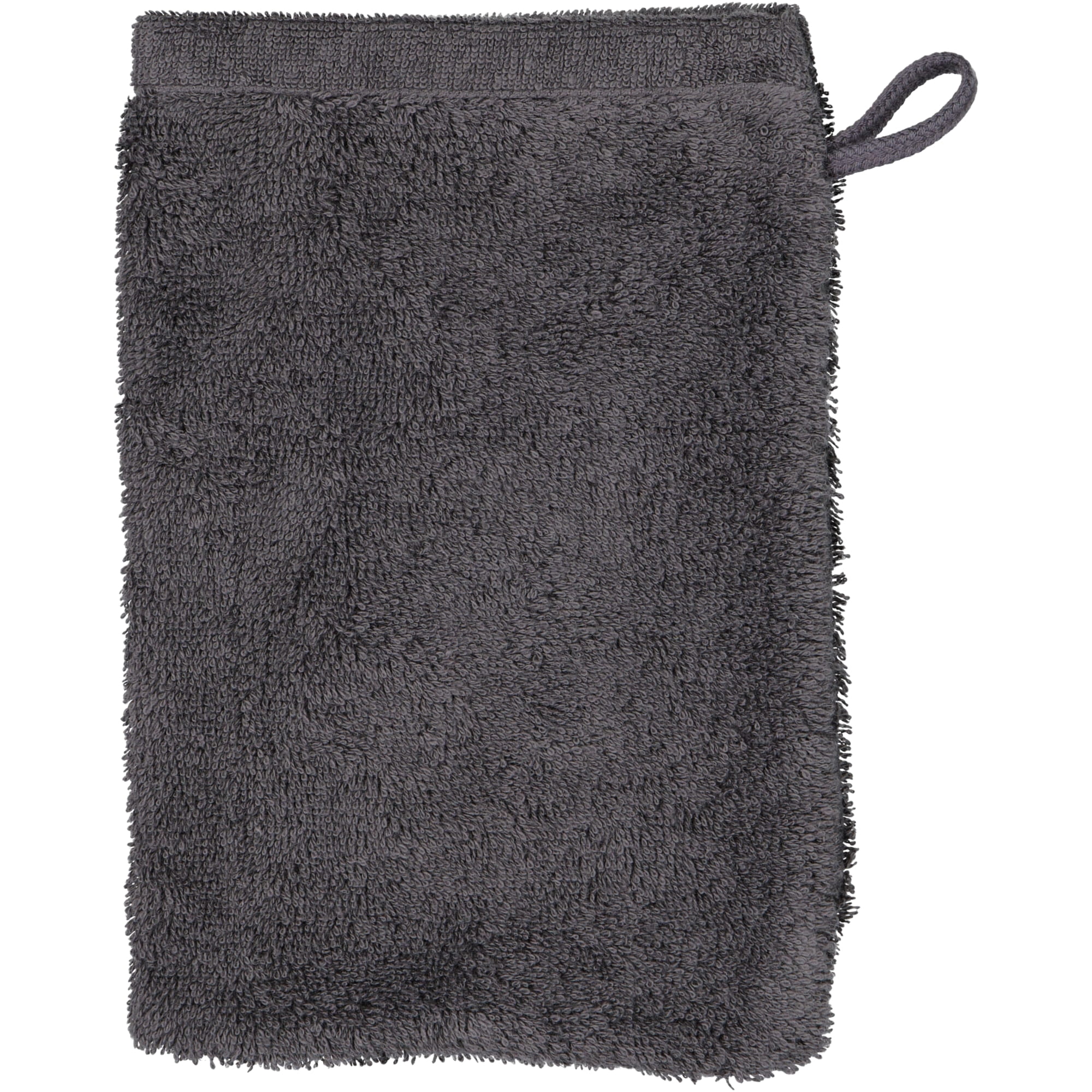 Cawö Handtücher Lifestyle Uni 7007 basalt - 740 - Waschhandschuh 16x22 cm