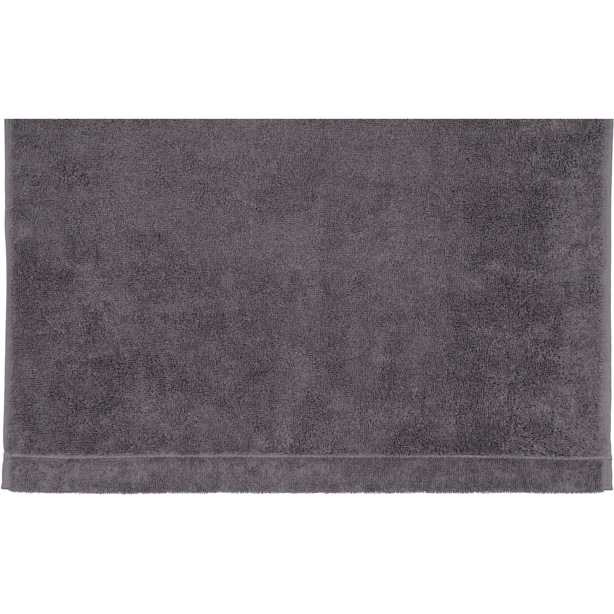 Cawö Handtücher Lifestyle Uni 7007 anthrazit - 774 - Seiflappen 30x30 cm