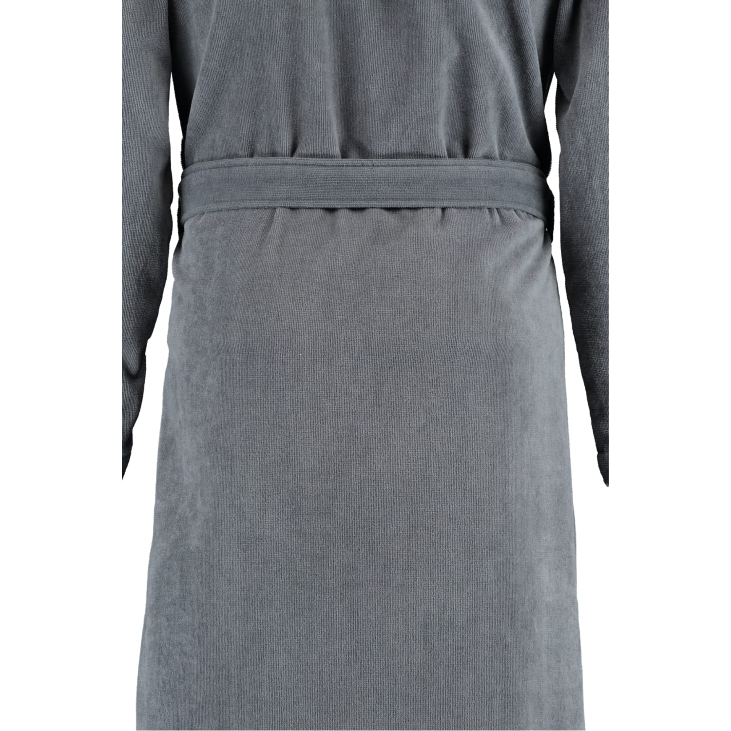 Esprit Herren Bademantel Day Men Kapuze - Farbe: grey steel - 740
