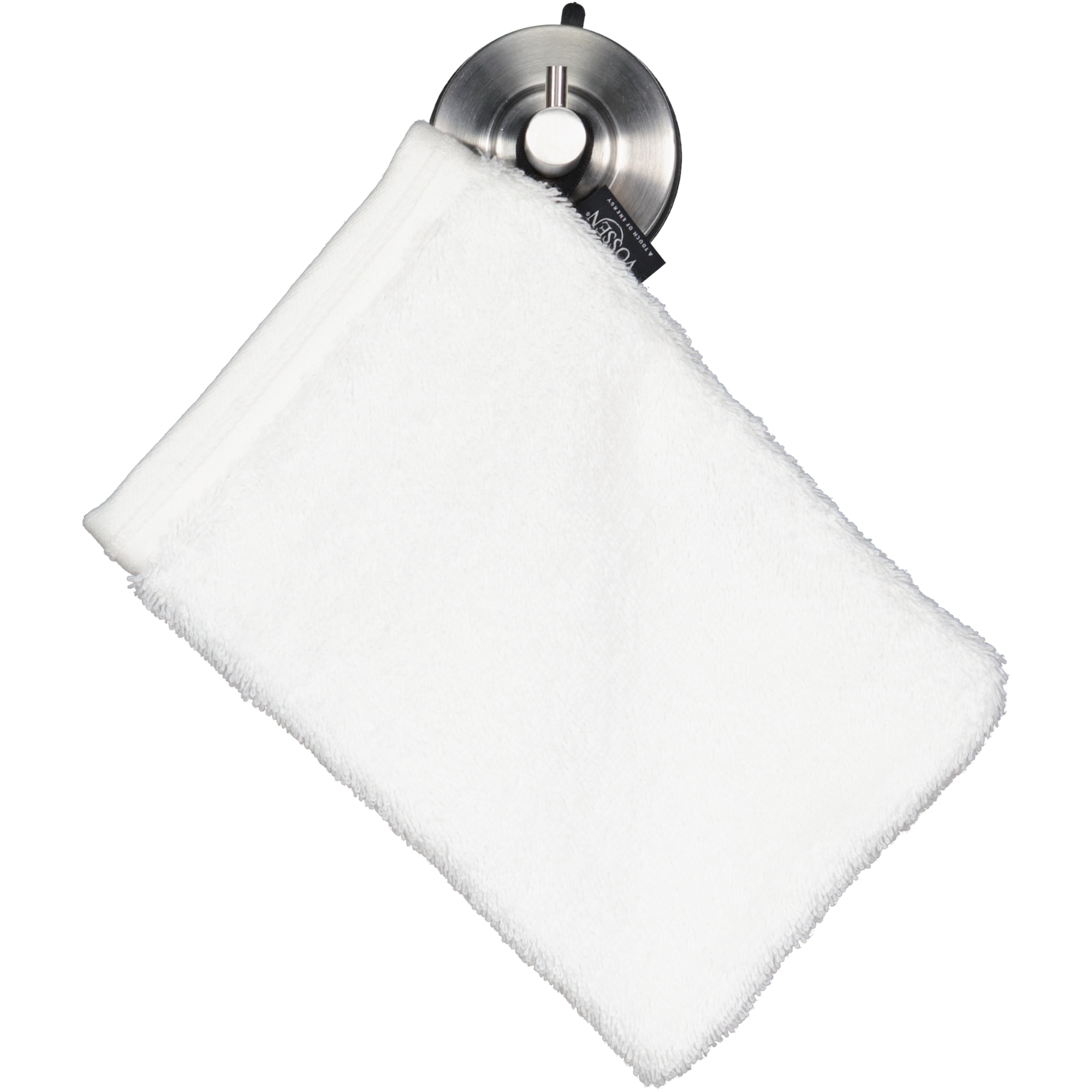 Vossen Handtücher Vegan Life weiß - 0300 - Waschhandschuh 16x22 cm