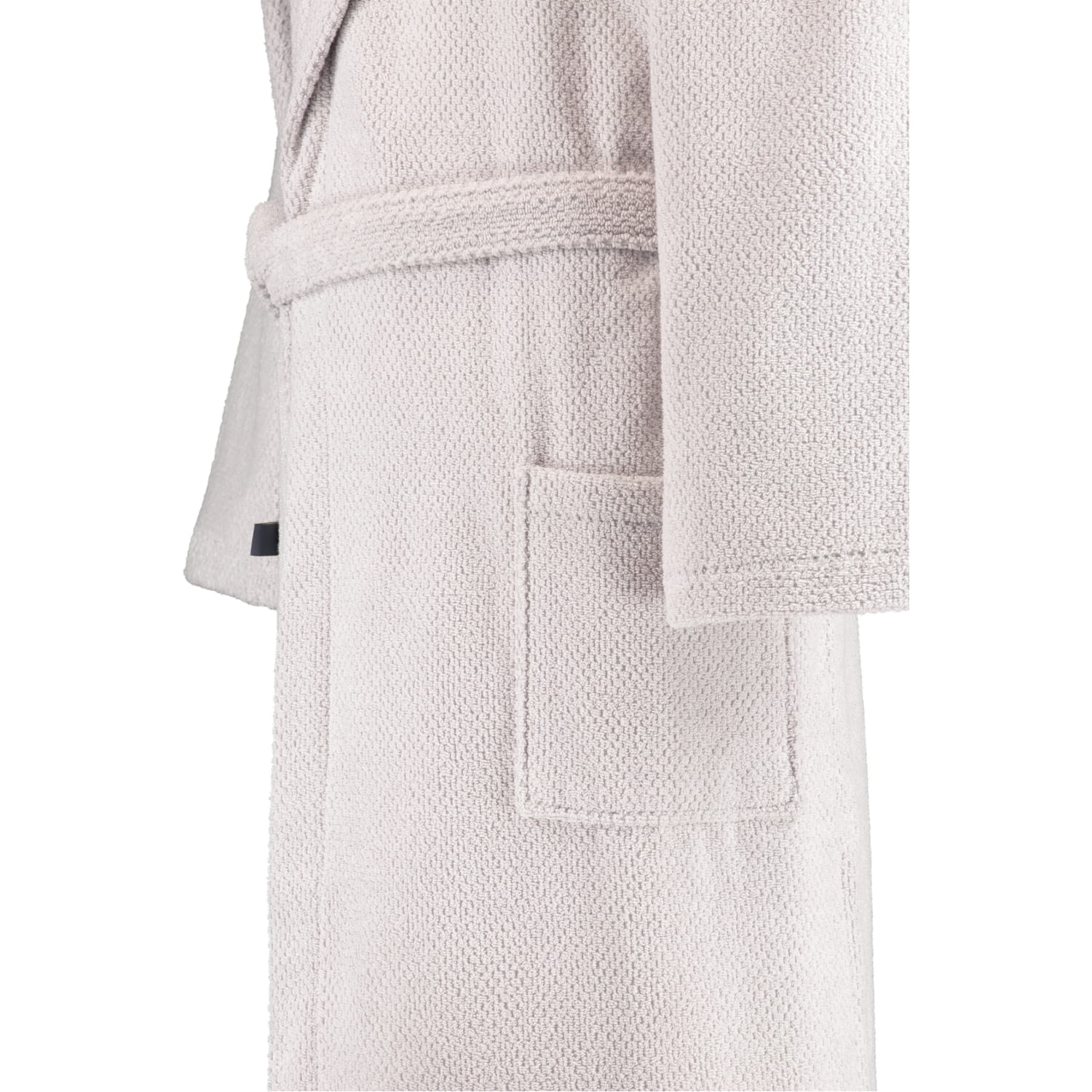 Rhomtuft - Bademantel Baronesse unisex - Farbe: perlgrau - 11