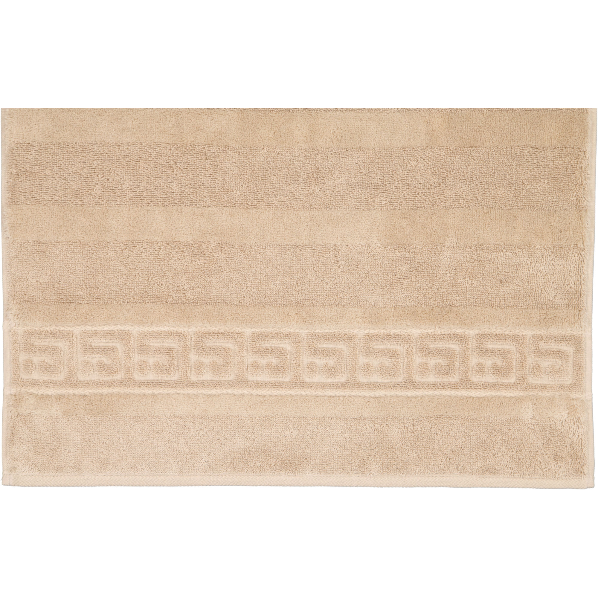 Cawö - Noblesse Uni 1001 - Farbe: 375 - sand - Duschtuch 80x160 cm