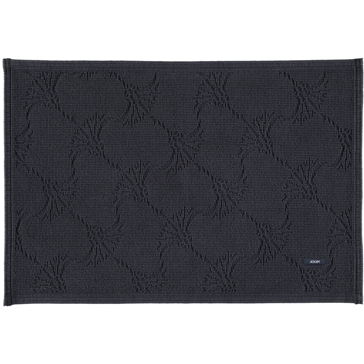 JOOP! - Badteppich New Cornflower 60 - Farbe: Anthrazit - 069 - 60x90 cm