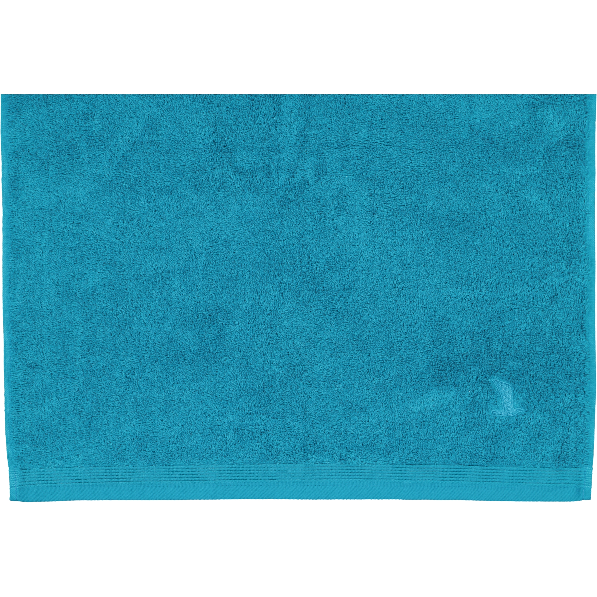 Möve - Superwuschel - Farbe: lagoon - 458 (0-1725/8775) - Handtuch 50x100 cm