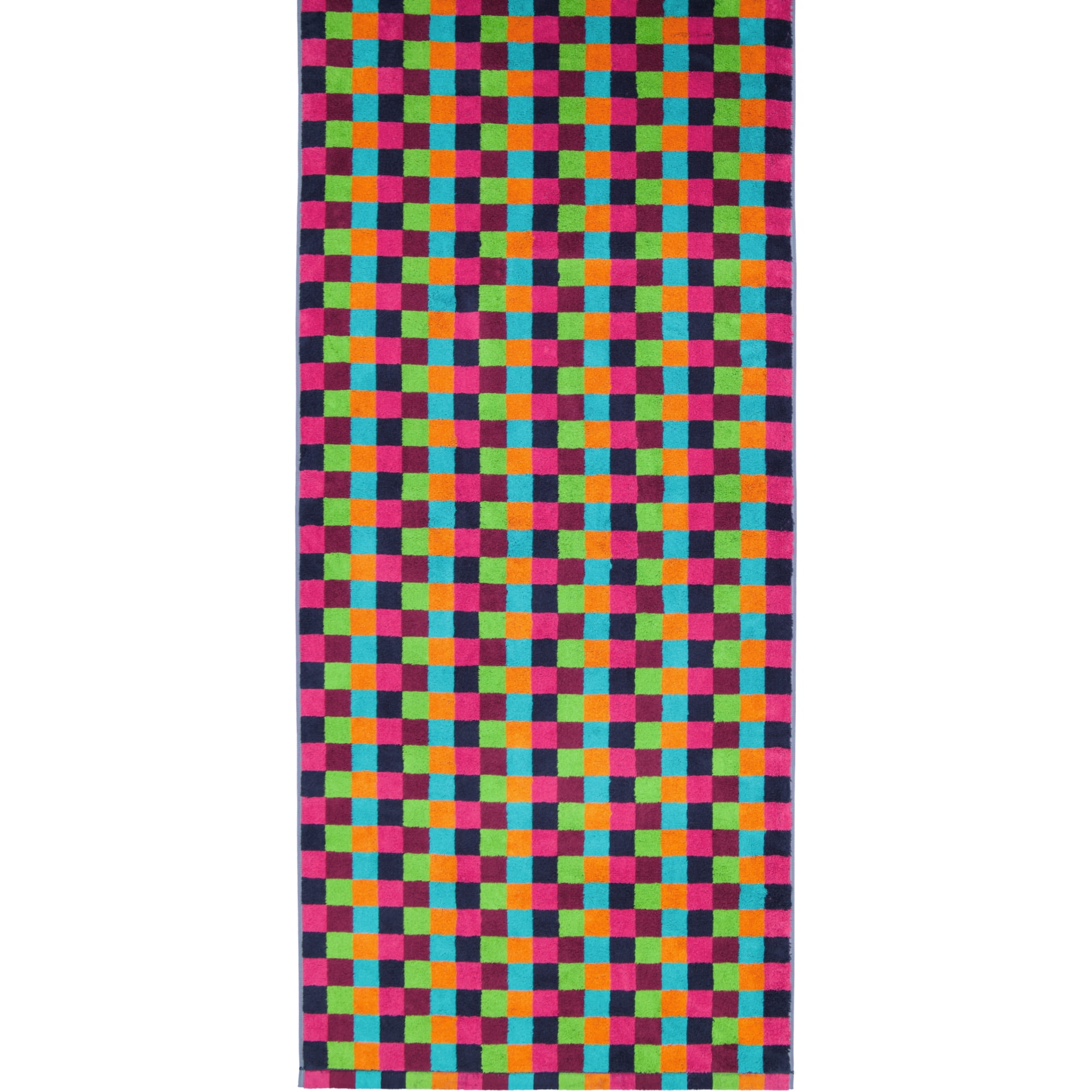 Cawö - Life Style Karo 7047 - Farbe: 84 - multicolor - Saunatuch 70x180 cm