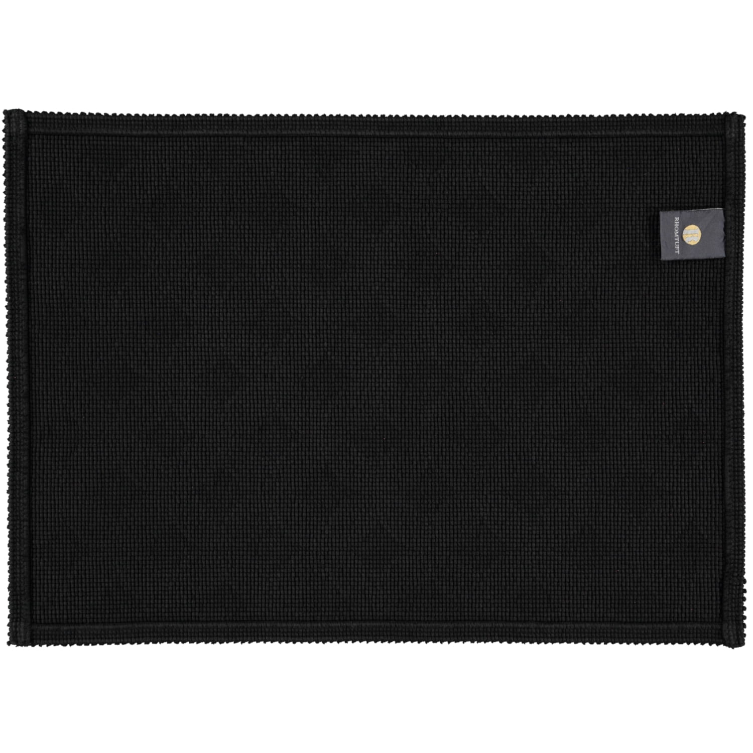Rhomtuft - Badematte Seaside - Farbe: schwarz - 15 - 50x70 cm