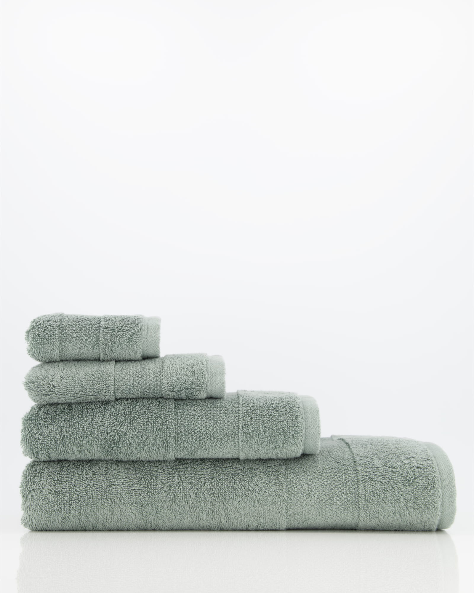 Villeroy & Boch Handtücher One 2550 - Farbe: mineral green - 470 - Waschhandschuh 16x22 cm
