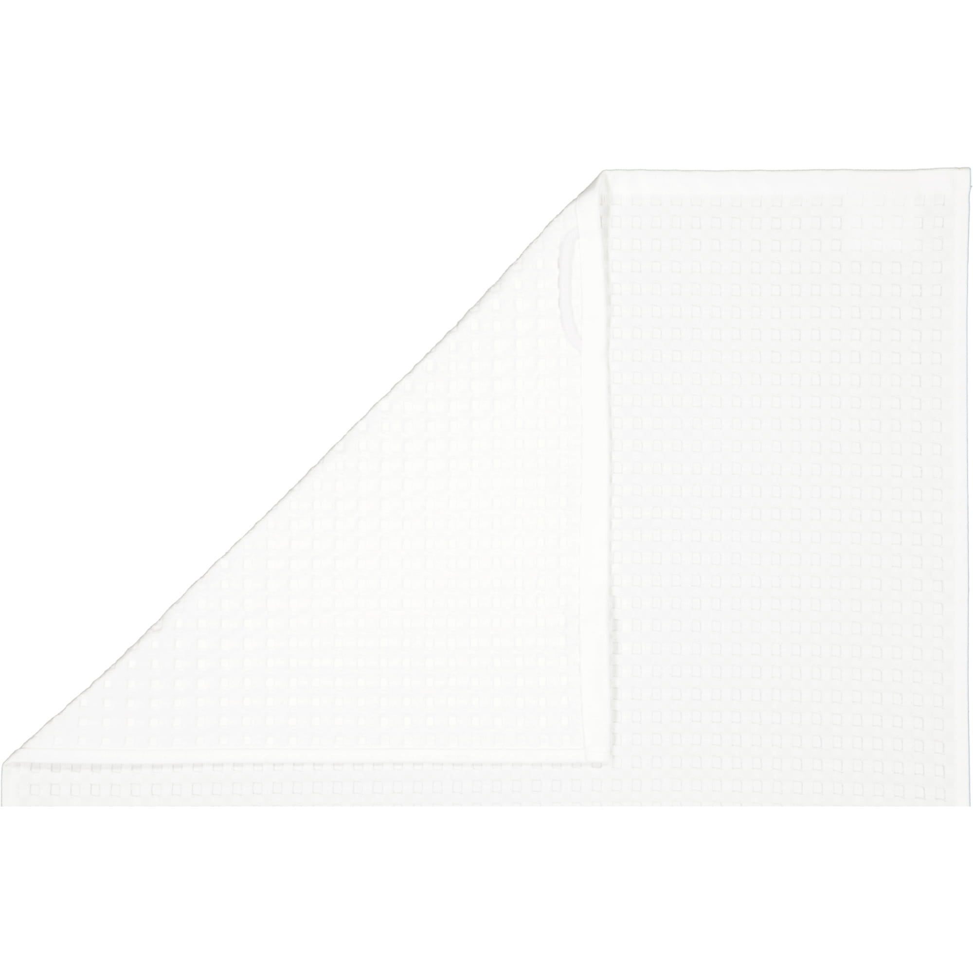 Möve - Waffelpiquée - Farbe: snow - 001 (1-0605/8762) - Handtuch 50x100 cm