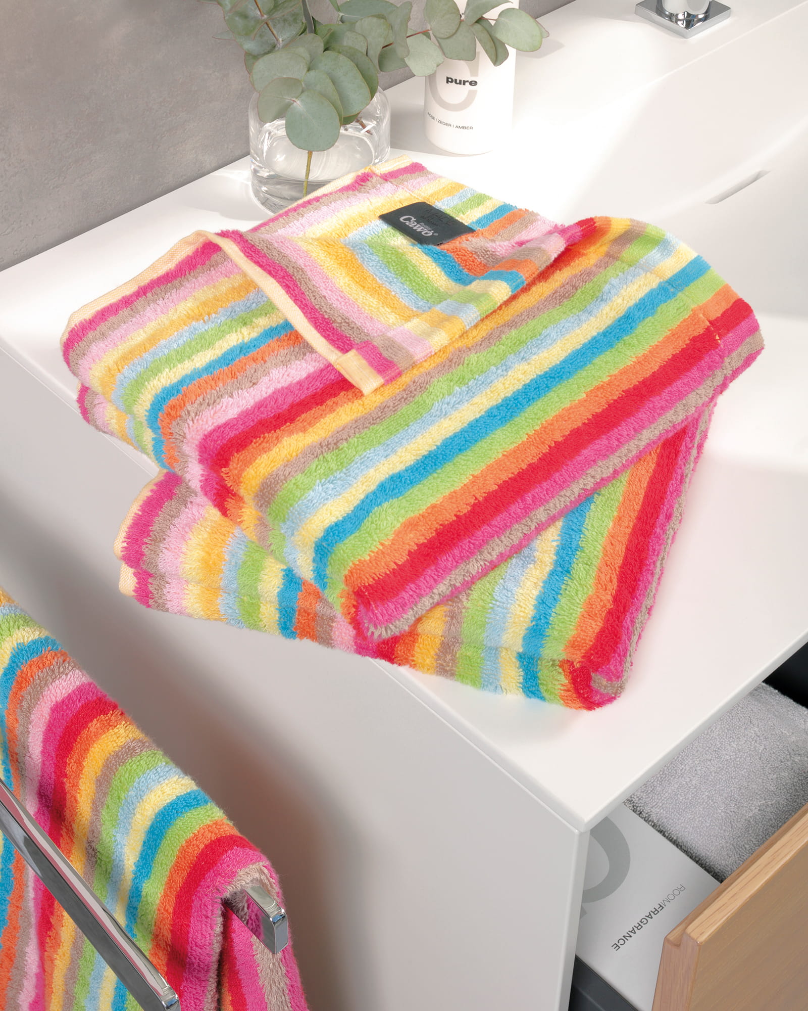 Cawö Kissenhüllen Lifestyle Streifen 7008 multicolor - 25 - 50x50 cm