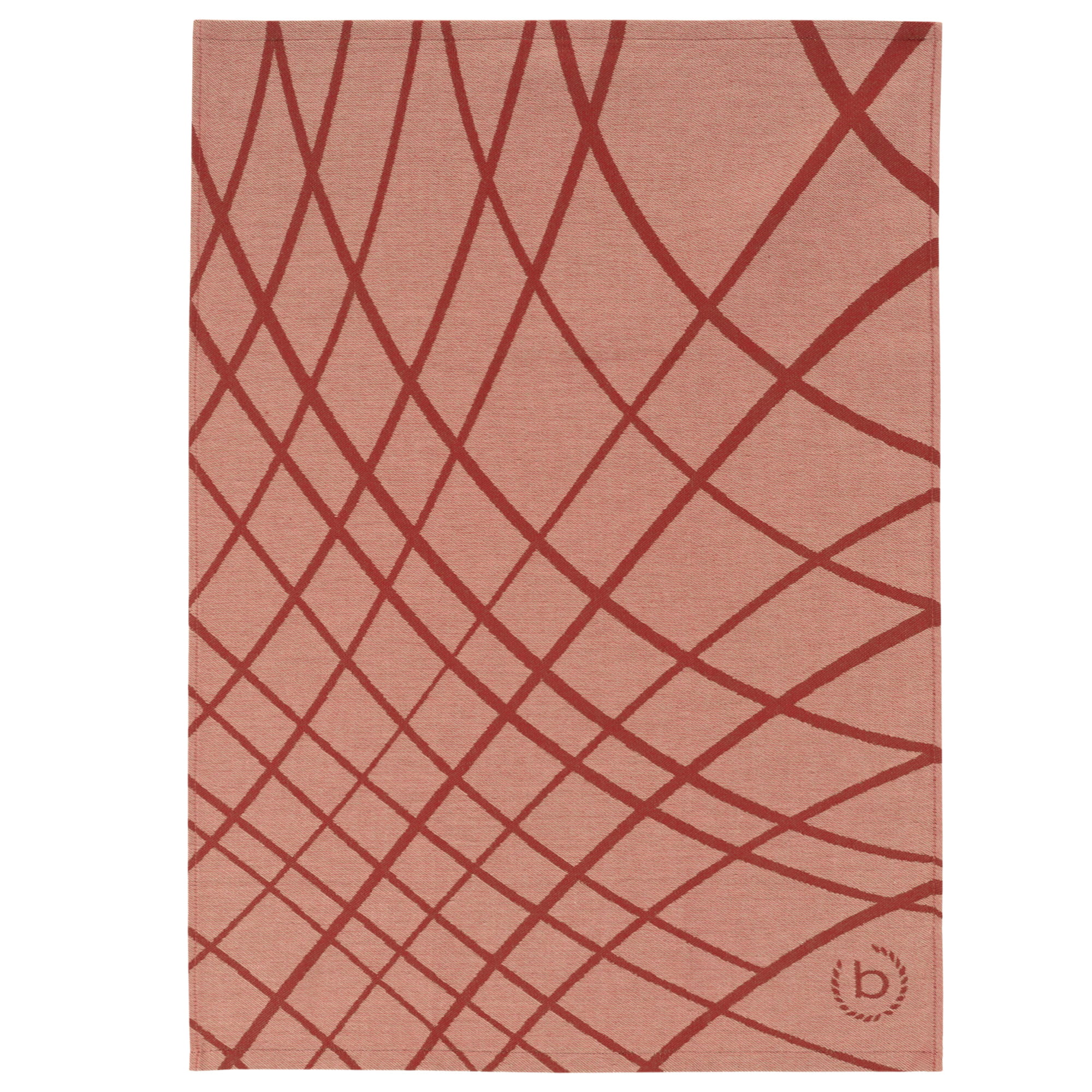 bugatti Geschirrtücher Cipolla red wood - 0002 - 50x70 cm