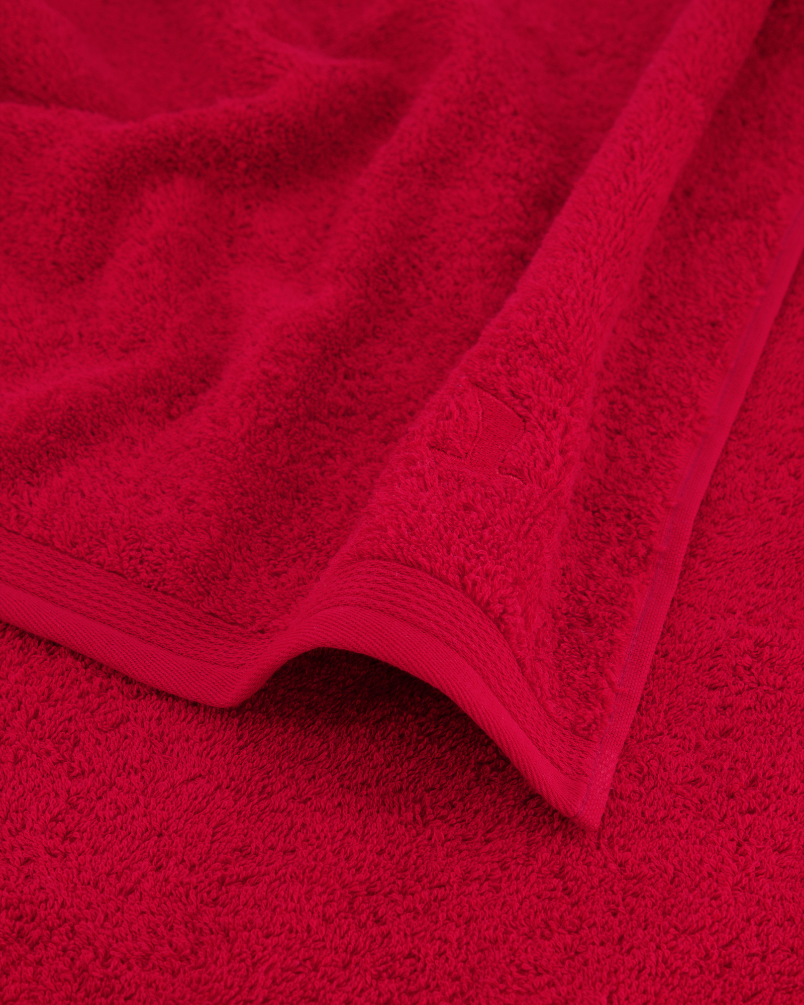 Möve - Superwuschel - Farbe: rubin - 075 (0-1725/8775) - Handtuch 50x100 cm