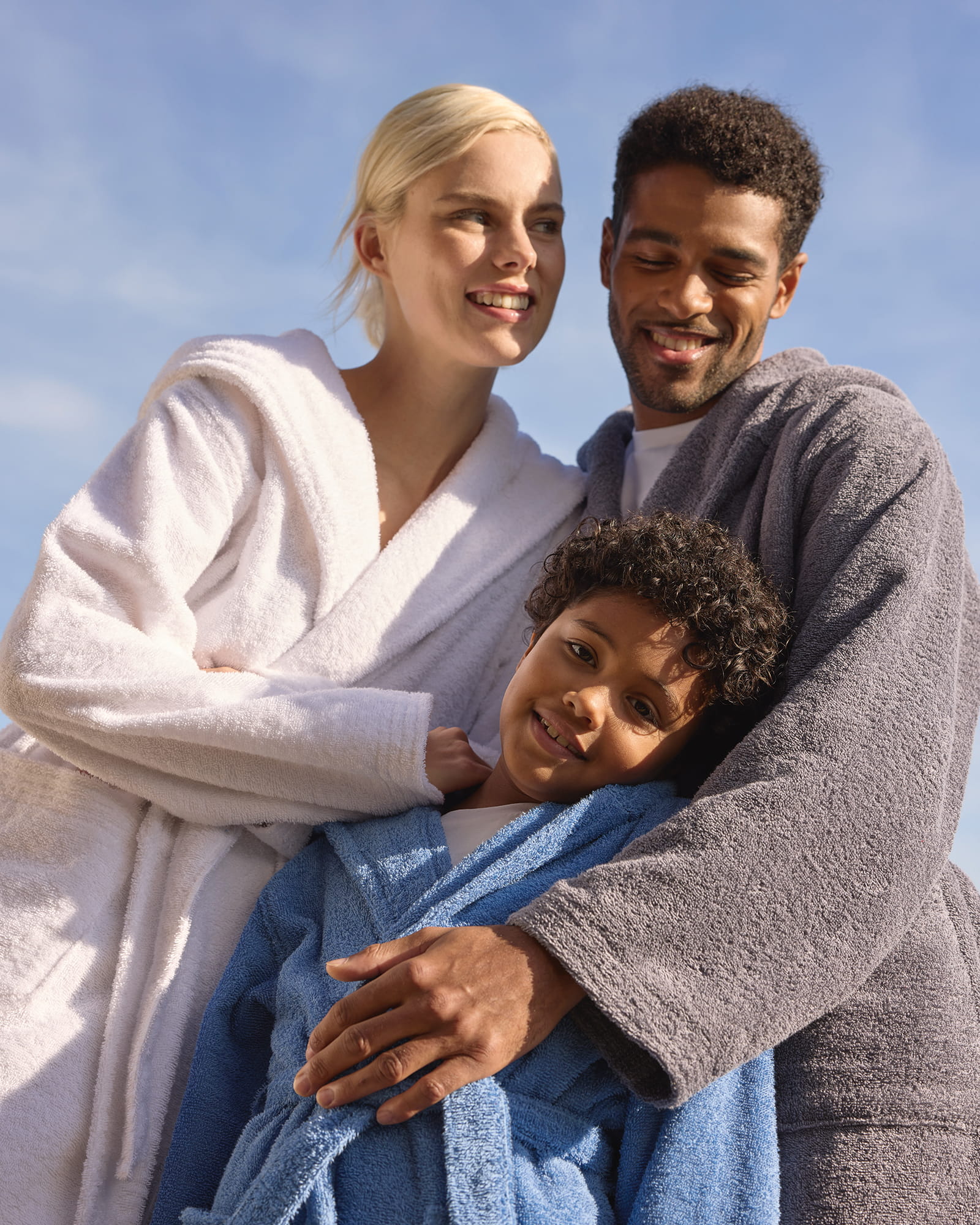 Möve Kinderbademäntel Kapuze Superwuschel Kids & Teens cornflower - 410 - 164