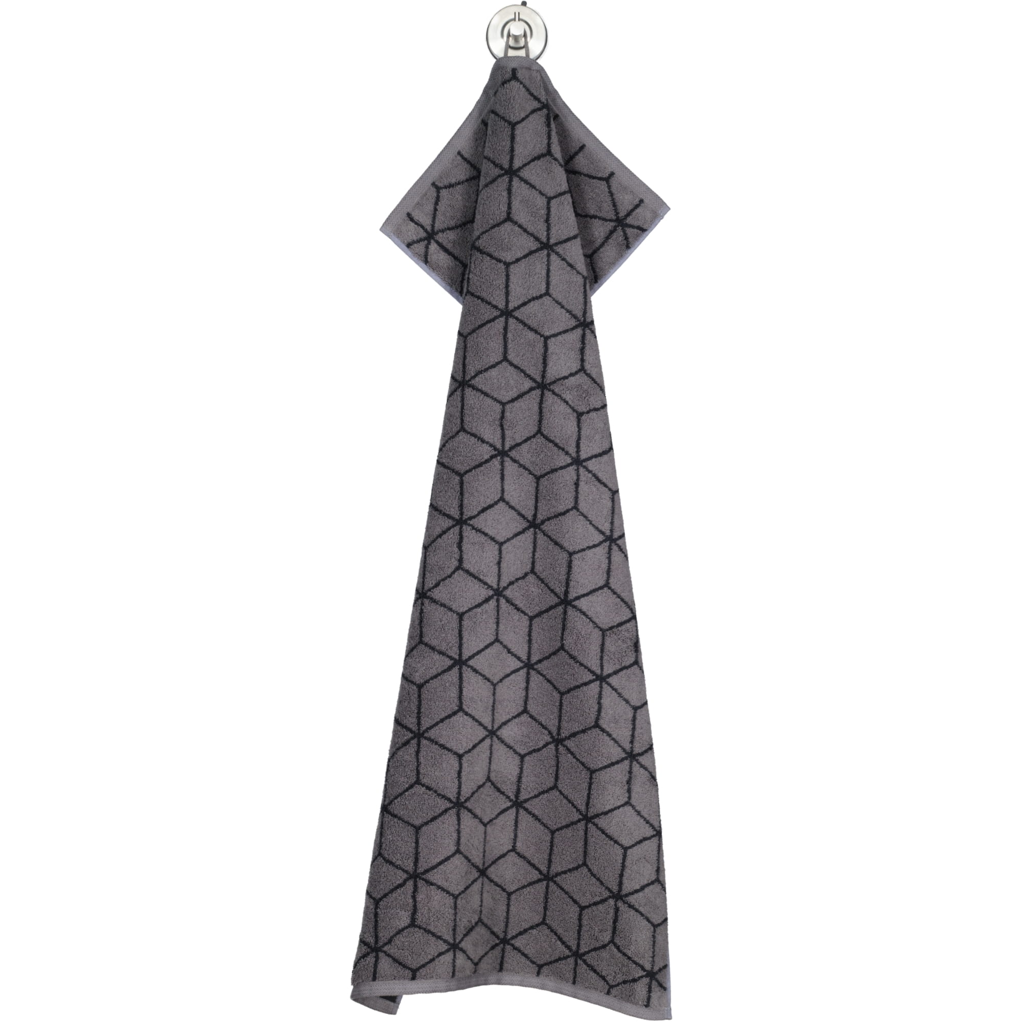 Villeroy & Boch Handtücher Coordinates Carré 2557 - Farbe: graphite - 79 - Handtuch 50x100 cm