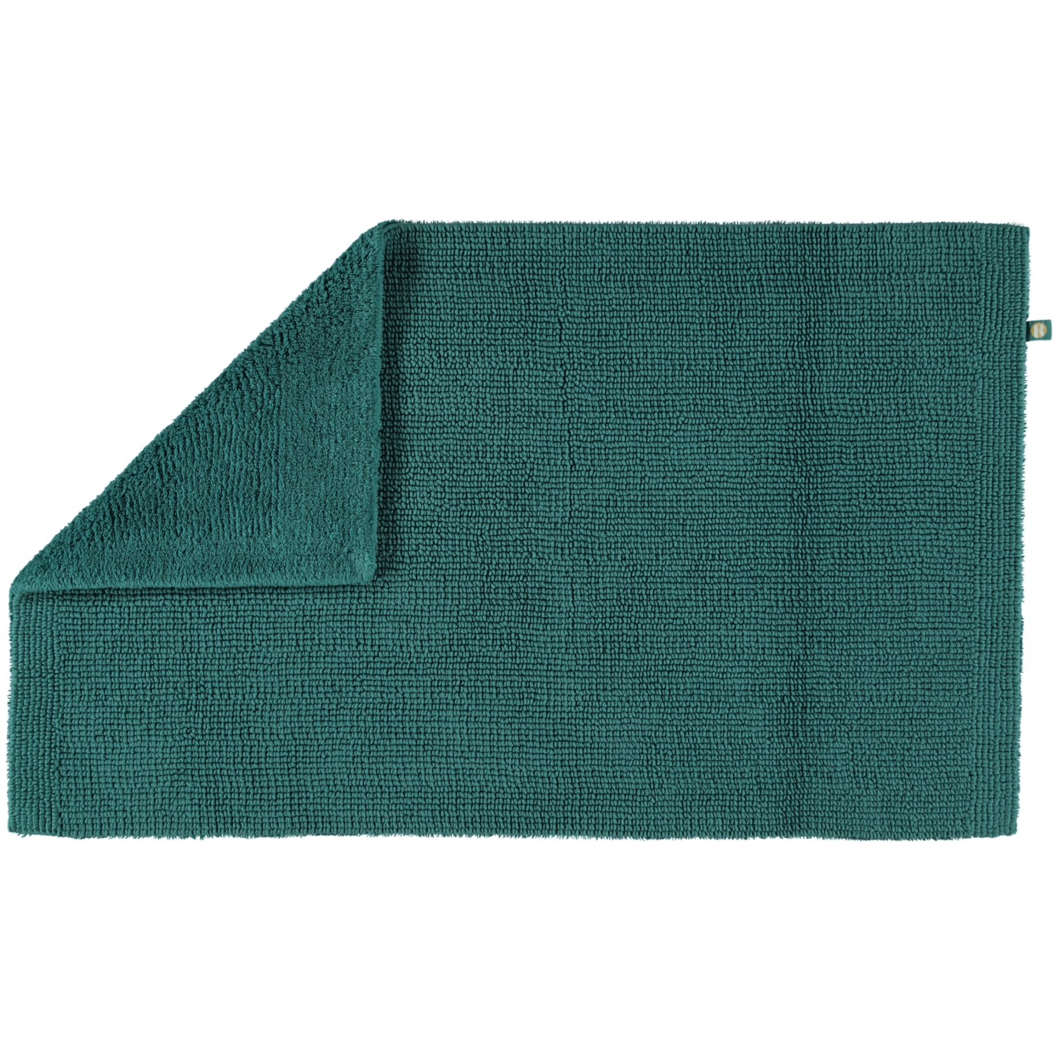 Rhomtuft - Badteppich Pur - Farbe: pinie - 279 - 70x130 cm