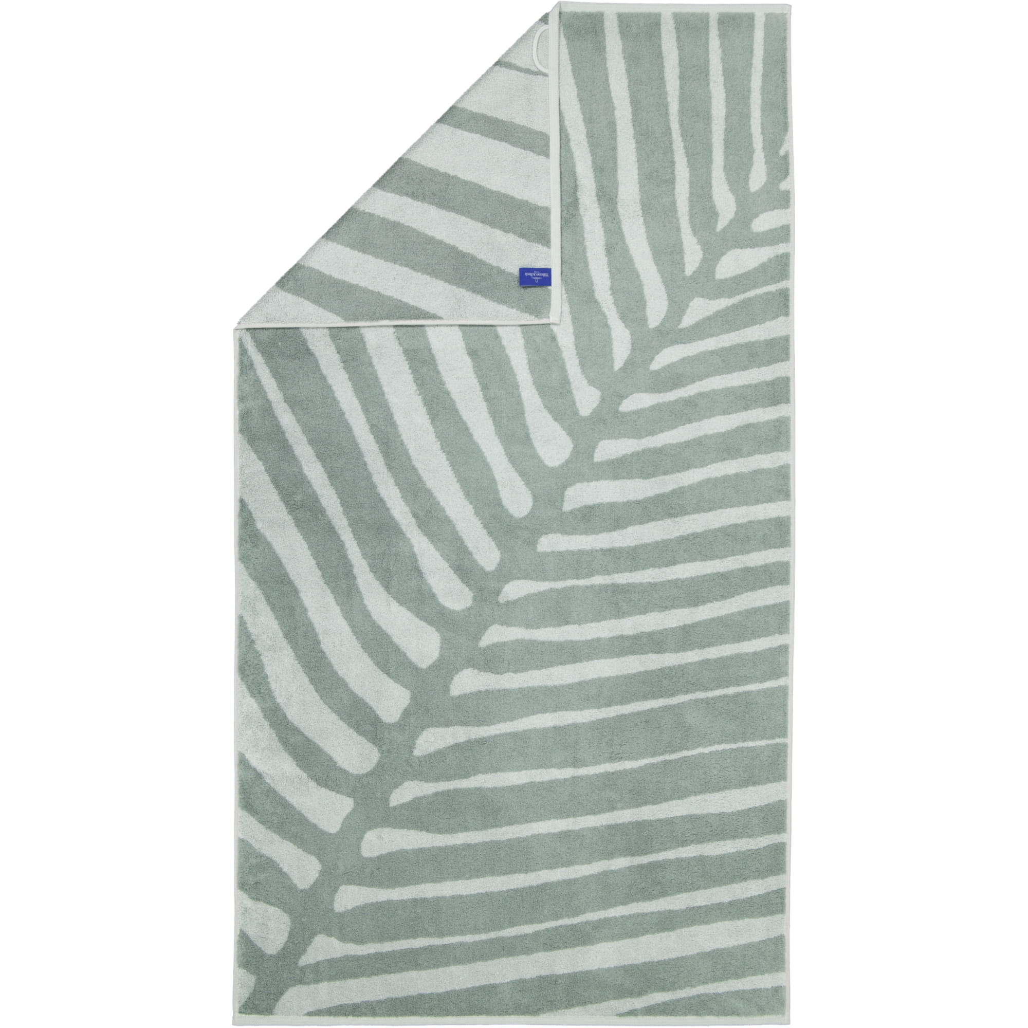Villeroy & Boch Handtücher Coordinates Leaf 2558 - Farbe: sage green - 44 - Duschtuch 80x150 cm