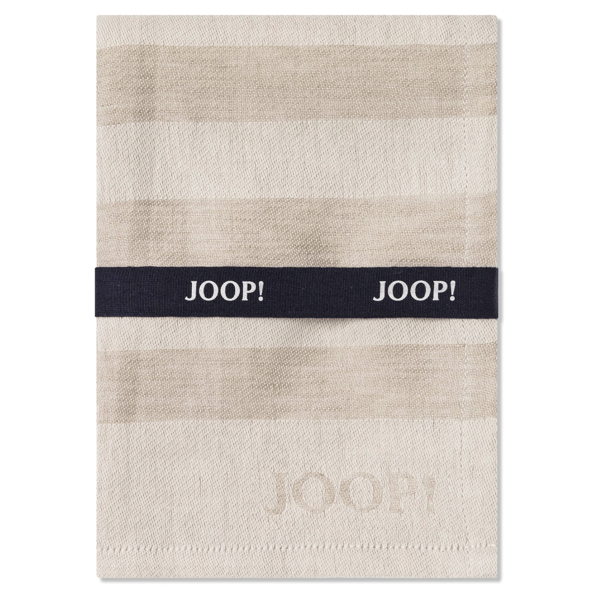 JOOP! Geschirrtücher Cuisine Stripes 1701 Creme - 33 - 50x70 cm