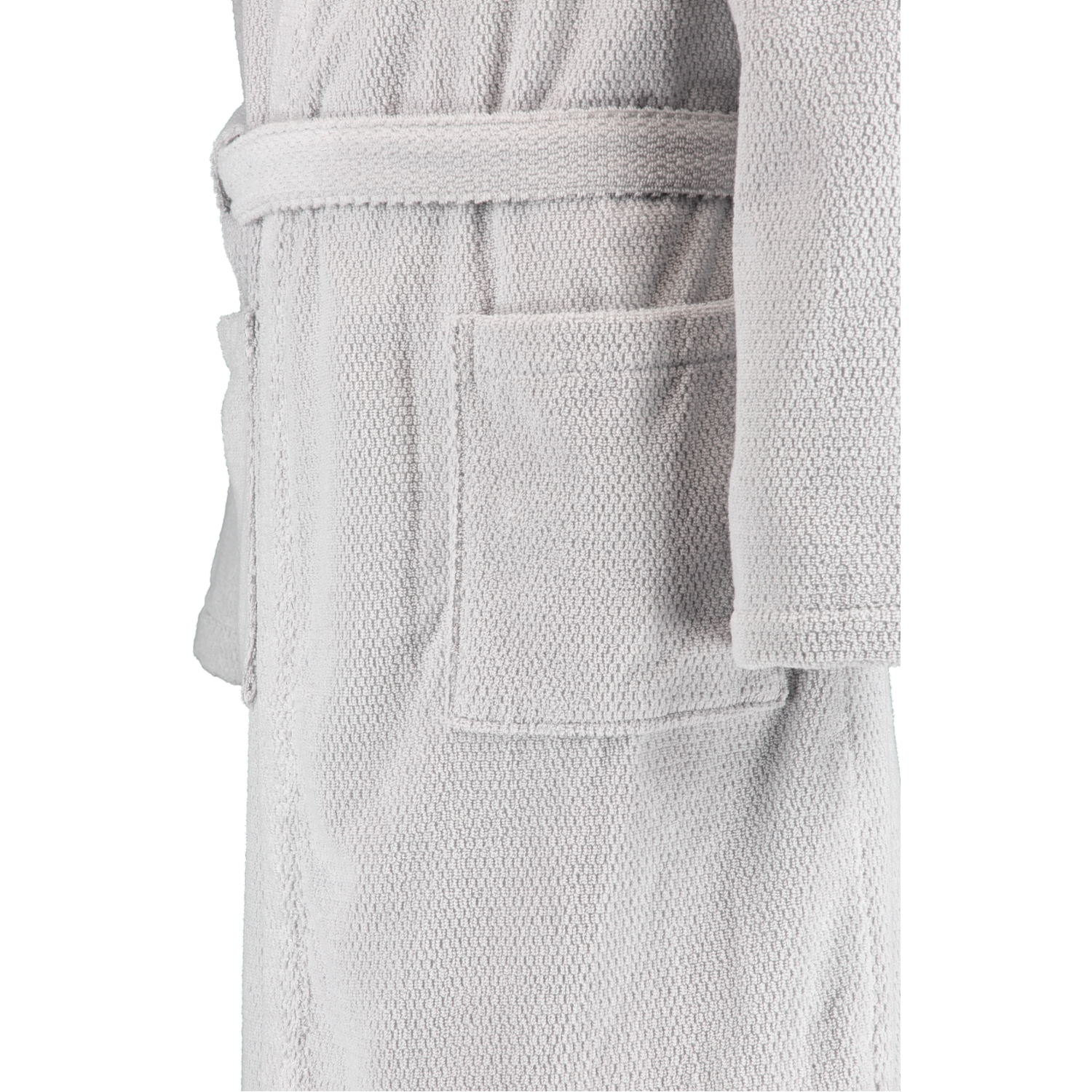 Marc O'Polo Bademantel Kimono Tali - Farbe: light grey - XXL