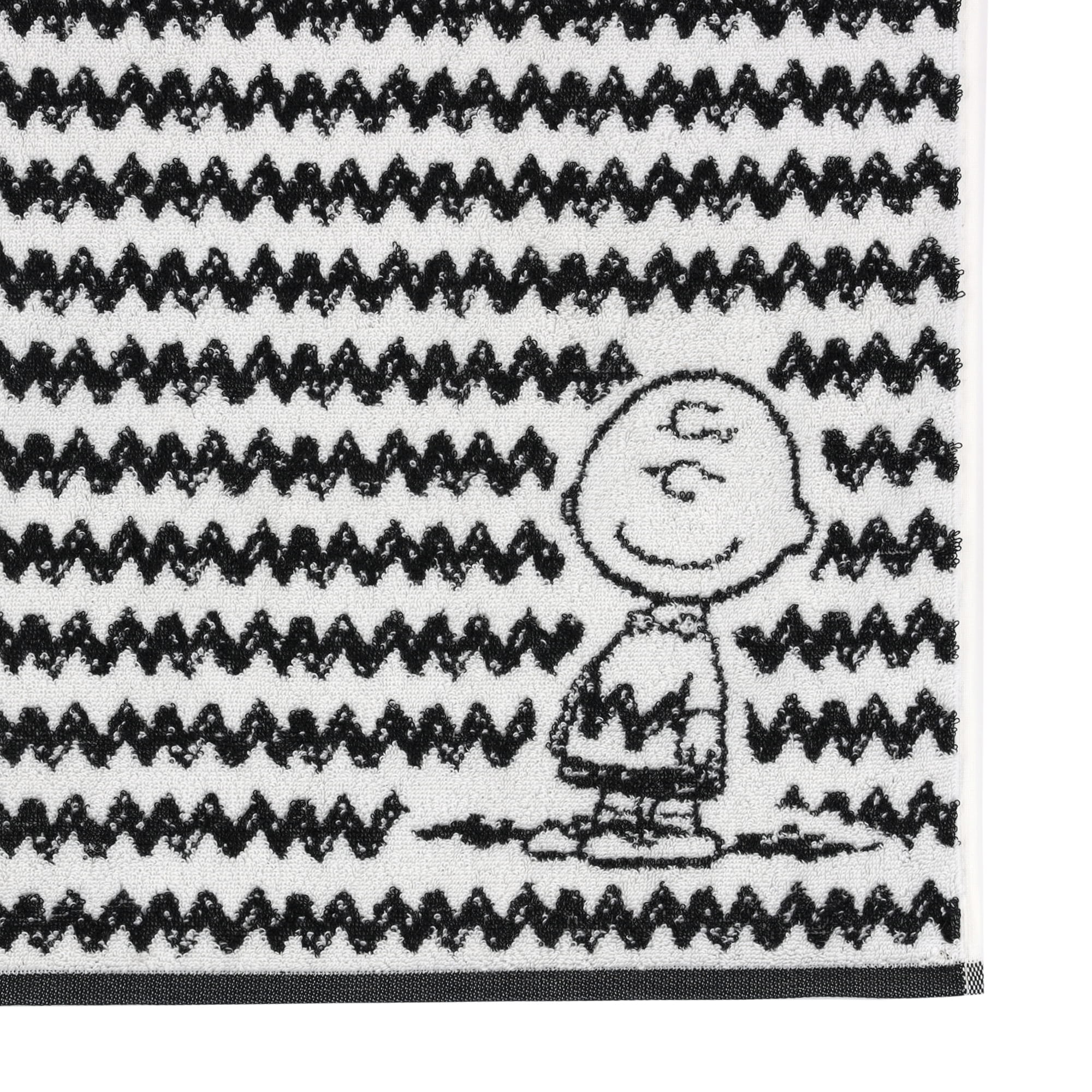 Vossen Handtücher PEANUTS Charlie Brown schwarz - 0004