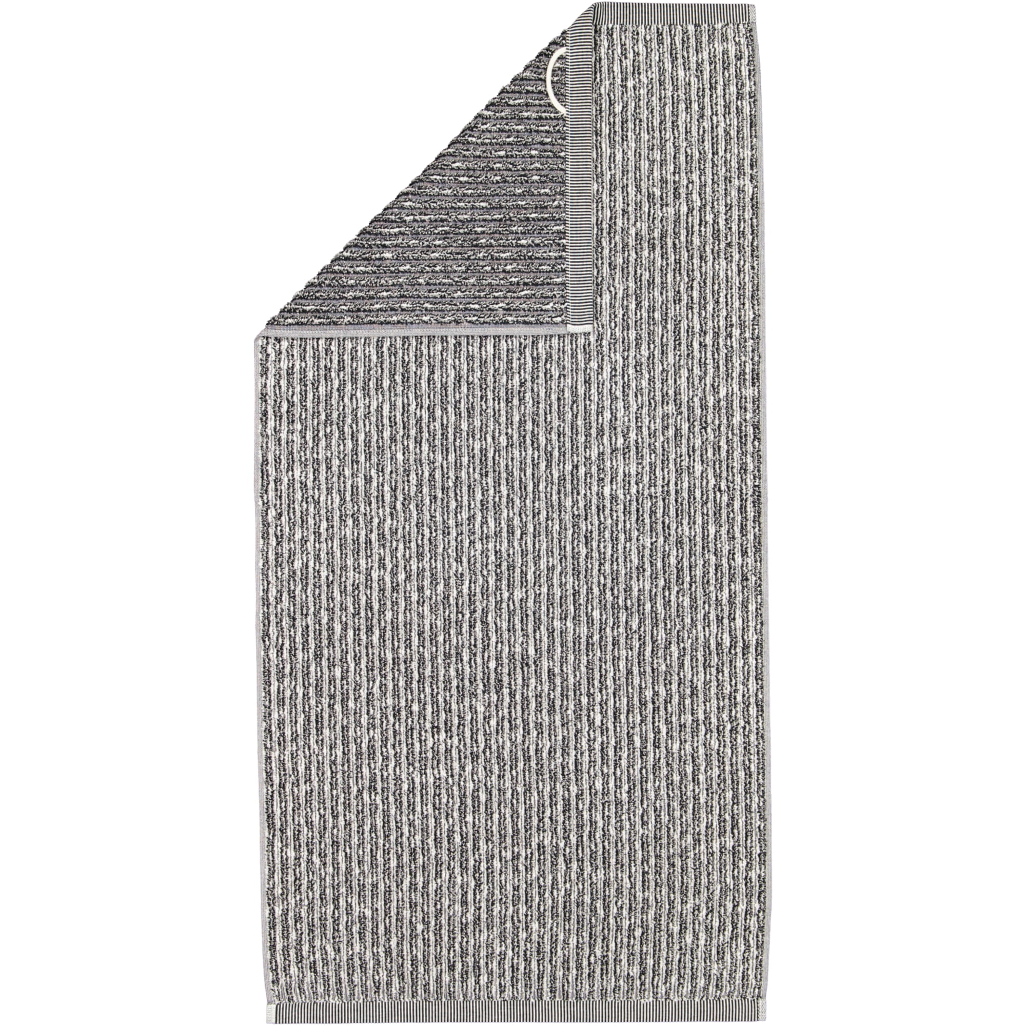 Möve Handtücher Brooklyn Pinstripe nature/black - 081 - Handtuch 50x100 cm