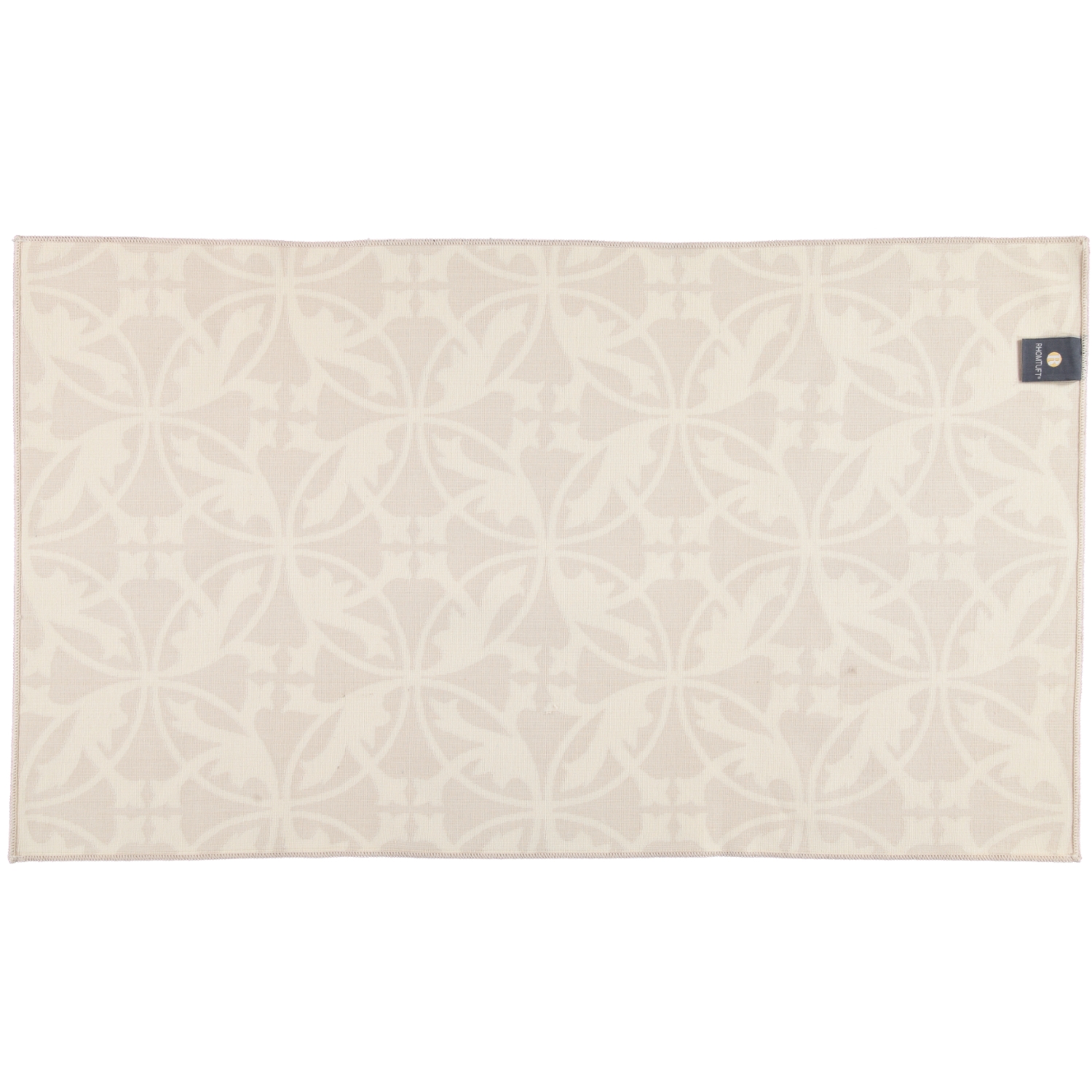 Rhomtuft - Badematte Mauro - Farbe: natur/weiß - 830 - 70x120 cm