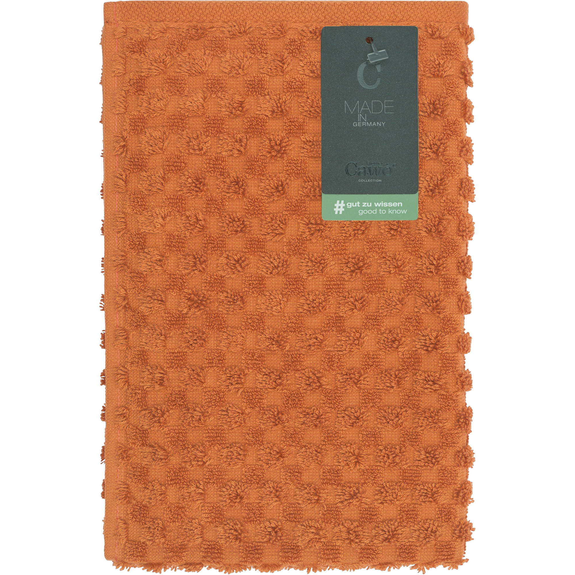 Cawö Küchenhandtücher Cuisine Pro Uni 520 kupfer - 384 - 50x50 cm