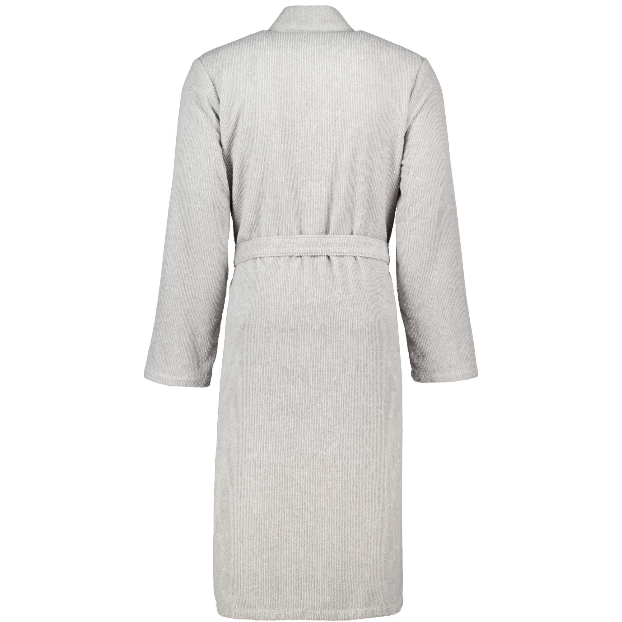 Cawö Bademäntel Herren Kimono Struktur 5509 stein - 727