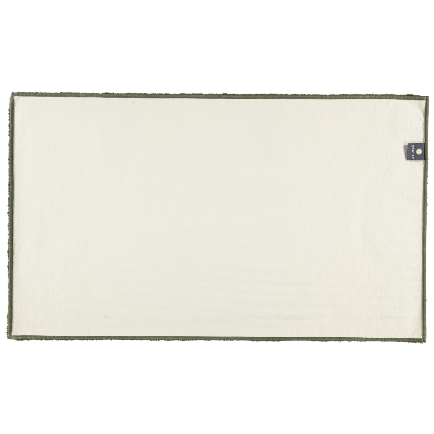 Rhomtuft - Badteppiche Square - Farbe: olive - 404 - 70x120 cm