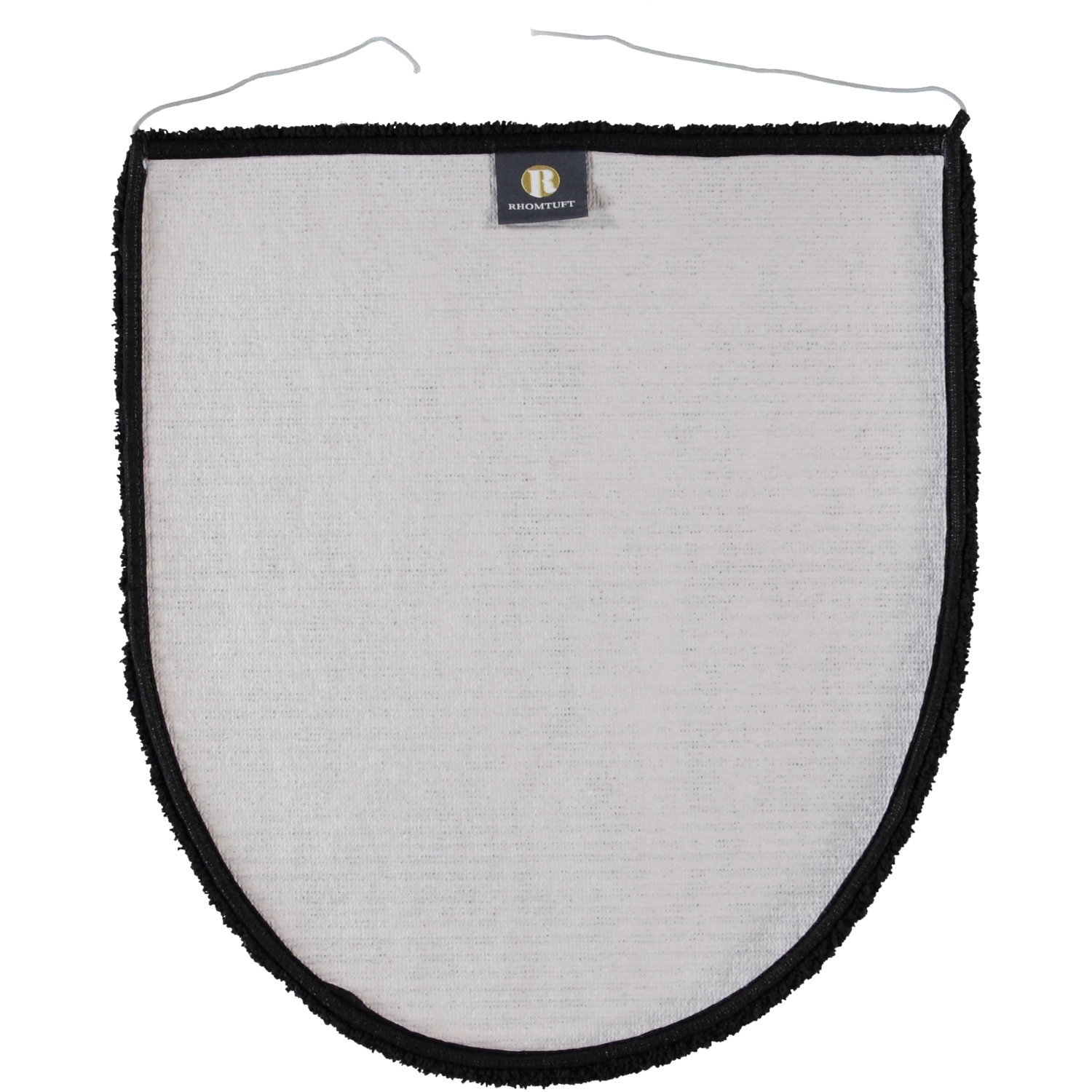 Rhomtuft - Badteppiche Aspect - Farbe: schwarz - 15 - Deckelbezug 45x50 cm