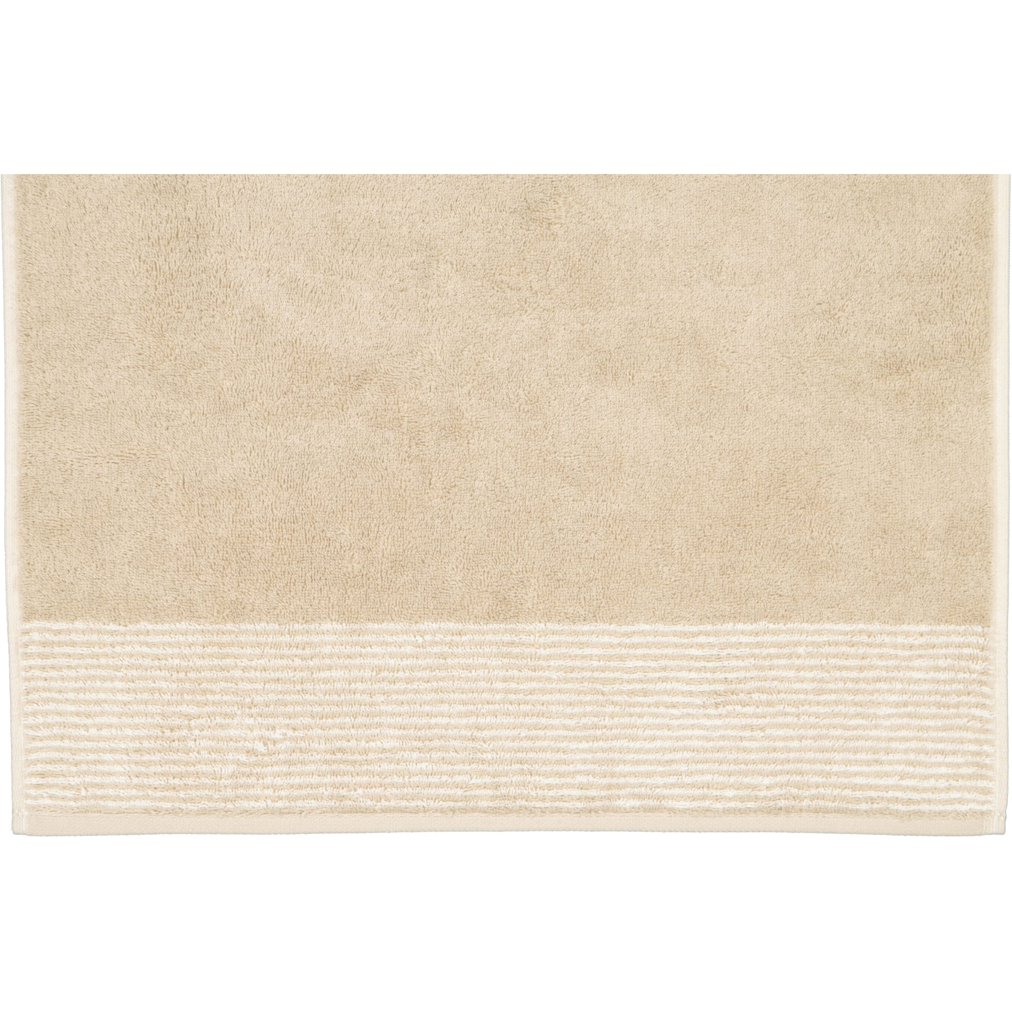 Cawö - Luxury Home Two-Tone 590 - Farbe: sand - 33 - Waschhandschuh 16x22 cm