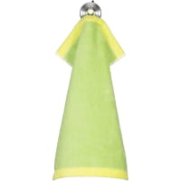 Cawö Handtücher Lifestyle Splash 7071 - Farbe: pistazie/lemon - 45 - Duschtuch 70x140 cm