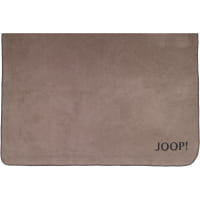 JOOP! Wohndecke Uni-Doubleface - Größe: 150x200 cm - Farbe: Taupe-Anthrazit