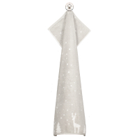 Cawö Handtücher WINTER EDITION Rudi im Schnee 6271 - Farbe: platin/weiß - 76