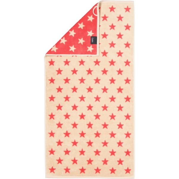 Cawö Handtücher NEW STARS Sterne klein 6261 - Farbe: beige/pink - 32 - Hand günstig online kaufen