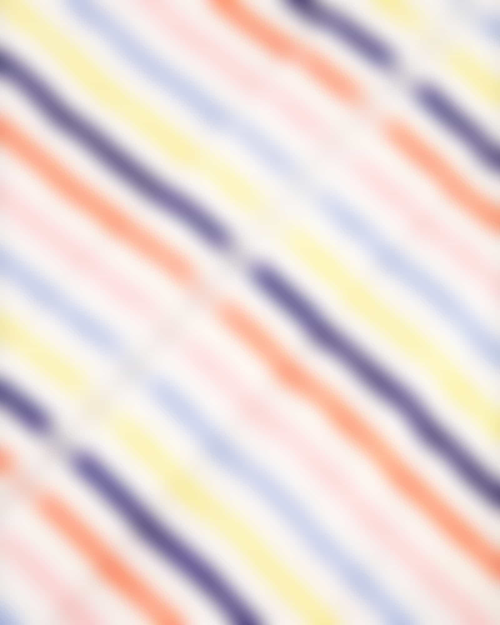 Cawö Damen Bademantel Kapuze 3344 - Farbe: weiß-multicolor - 62 - L