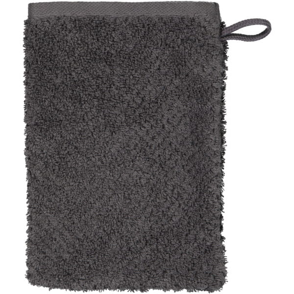 Cawö Handtücher Pure 6500 - Farbe: basalt - 740 - Waschhandschuh 16x22 cm