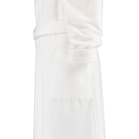 Cawö Home - Damen Bademantel Kapuze 825 - Farbe: weiß - 67