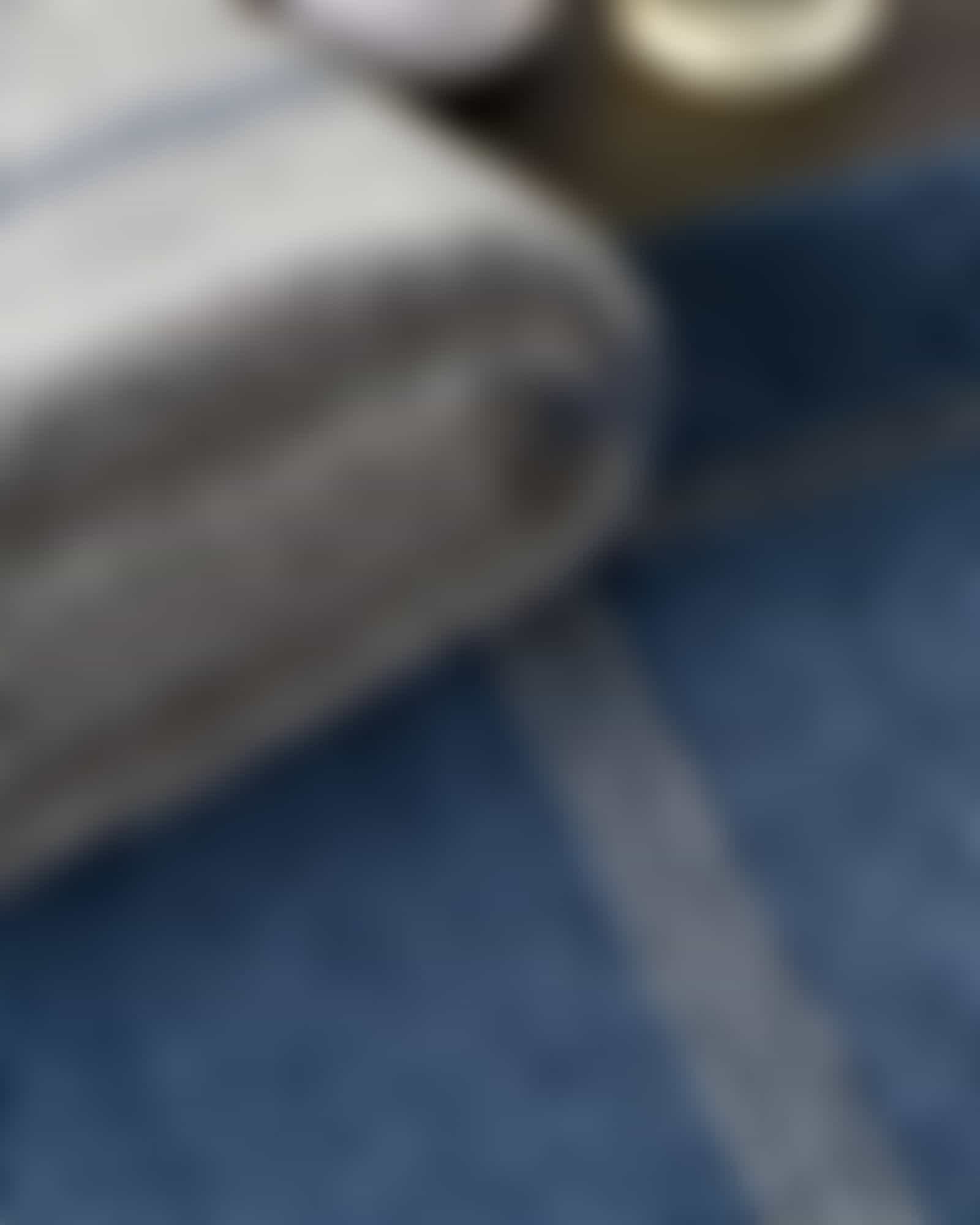 Cawö - Luxury Home Two-Tone Grafik 604 - Farbe: nachtblau - 10 - Handtuch 50x100 cm Detailbild 3