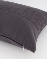 JOOP! Kissenhüllen Signature Stripes - Farbe: Anthrazit - 012 - 40x60 cm