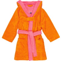 Vossen Bademäntel Kinder Kapuze Bixie - Farbe: electric orange/prim rose - 0006