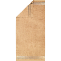 Vossen Handtücher Cult de Luxe - Farbe: camel - 6300 - Duschtuch 67x140 cm