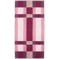 Cawö Handtücher Delight Karo 6219 - Farbe: blush - 22 - Handtuch 50x100 cm
