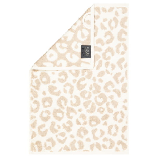 Cawö Handtücher Two-Tone Leo 540 - Farbe: natur - 36 - Gästetuch 30x50 cm